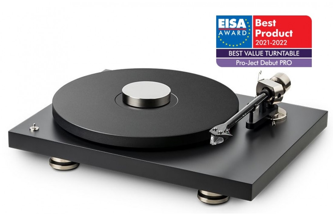 EISA Award 2021-2022 - Best Value Turntable Project Debut Pro